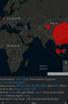 Coronavirus Map screenshot 2
