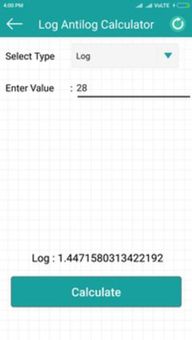 Log AntiLog Calculator screenshot 2