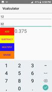 Vcalculator Screenshot