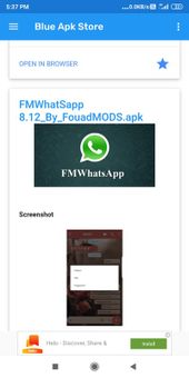 Blue Apk Store screenshot 5