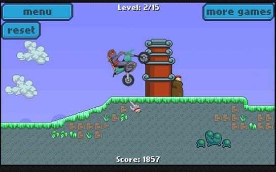 Ninja Race 2 - Motorcross game screenshot 10