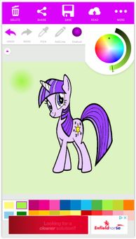 Coloring My Littel Pony Games screenshot 12