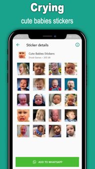 Cute Babies Stickers screenshot 7