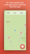 Lava - location dating app Screenshot