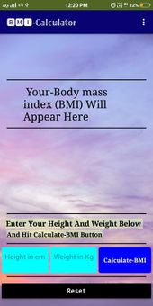 BMI-Calculator | Body mass Index Calculator For free | By Jaidan Maity screenshot 1