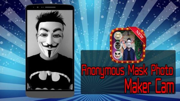 anonymous mask photo maker cam screenshot 3