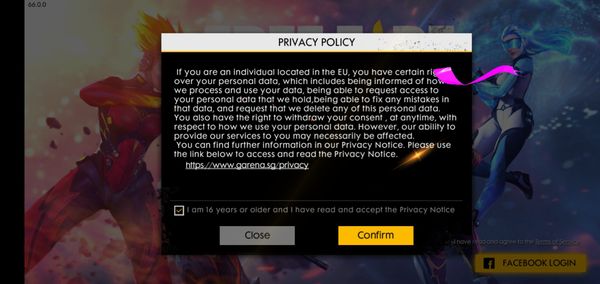 Free Fire Advance Server screenshot 2