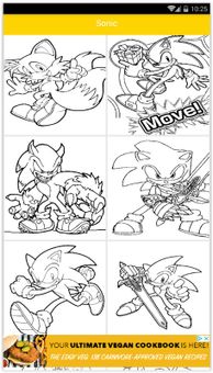 Coloring Sonic Games screenshot 2