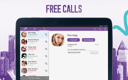 Viber- Free Messages and Calls screenshot 2