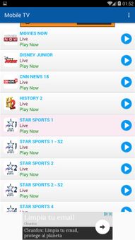 Mobile TV screenshot 4