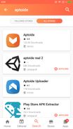 Aptoide Dev Screenshot