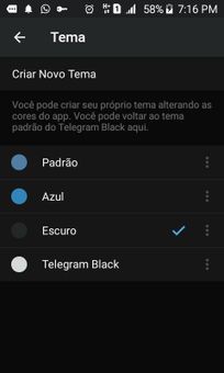 Telegram Black screenshot 4