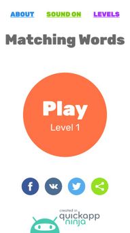 Matching Words screenshot 1