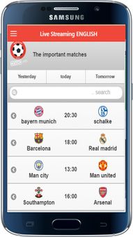 Foot Live Stream HD screenshot 2