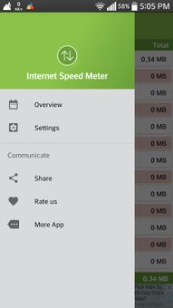 IntenetSpeedMeter screenshot 1