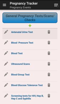 Pregnancy Tracker 2019 screenshot 5