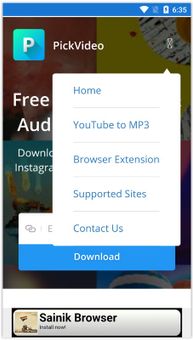 Pick Video downloader screenshot 2