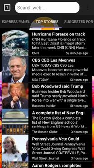 Buzz Browser screenshot 2