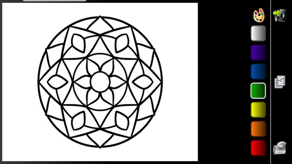 Geometric Coloring Master screenshot 2