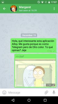 Alloy -free messaging app screenshot 7