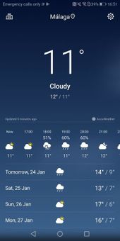 HUAWEI Weather screenshot 2