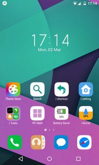 IO Launcher (Lollipop + iOS 8) screenshot 1