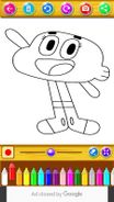 Gumballl Coloring Book Screenshot