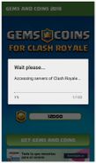 Gems & Coins for Clash Royale 2019 Screenshot