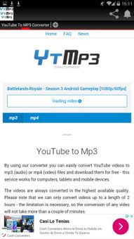 YouTube To MP3 converter screenshot 3