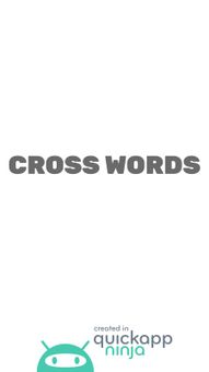 Cross Words screenshot 1