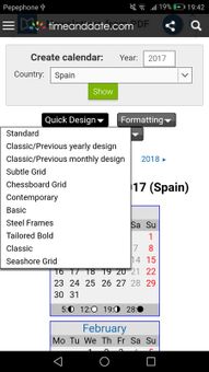 Calendar screenshot 4