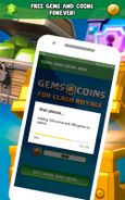 Gems & Coins for Clash Royale 2019 Screenshot