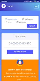 Btc Pool screenshot 3