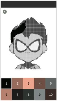 PixelArt teen titans Go screenshot 3