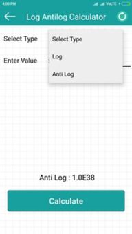 Log AntiLog Calculator screenshot 4