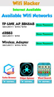 Wifi Hacker screenshot 2