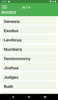 New International Version(N I V) Bible screenshot 1