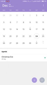 Mi Calendar screenshot 2