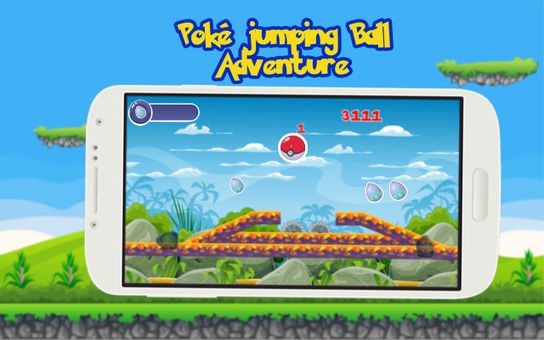 Poke Jumping Ball Adventure screenshot 1
