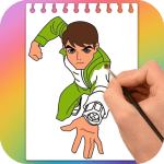Ben Ten - Aliens : Coloring Book APK