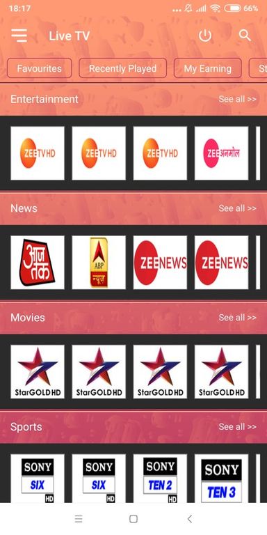 free tv app for android download