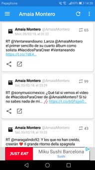 Amaia Montero screenshot 3