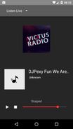 Victus Radio Screenshot