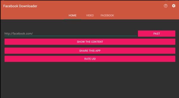 Social video downloader screenshot 1