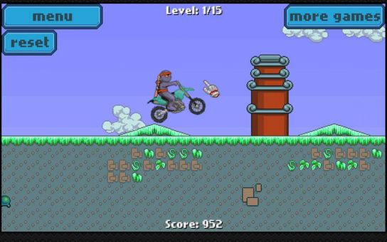 Ninja Race 2 - Motorcross game screenshot 12