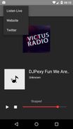 Victus Radio Screenshot