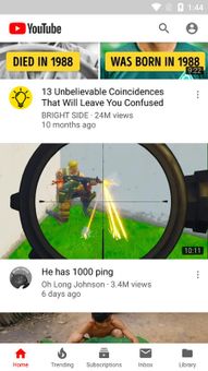 YouTube Vanced screenshot 1