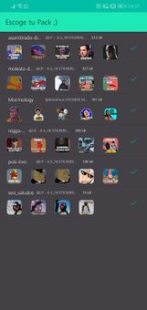 Mocmology: Stickers para WhastApp screenshot 1