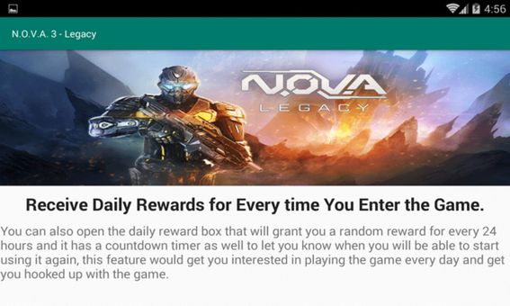 N.O.V.A. 3 - Legacy Tips screenshot 4