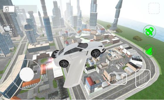Flying Car Simulator 3D screenshot 5